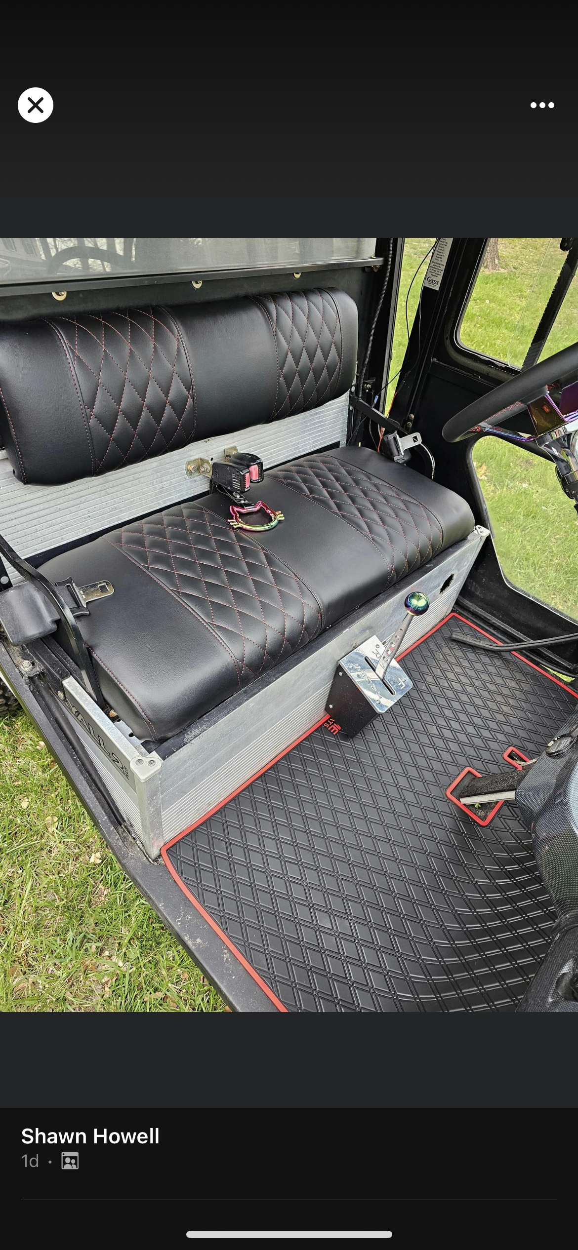 Diamond Stitch Front and Rear 4 passenger Seat Covers