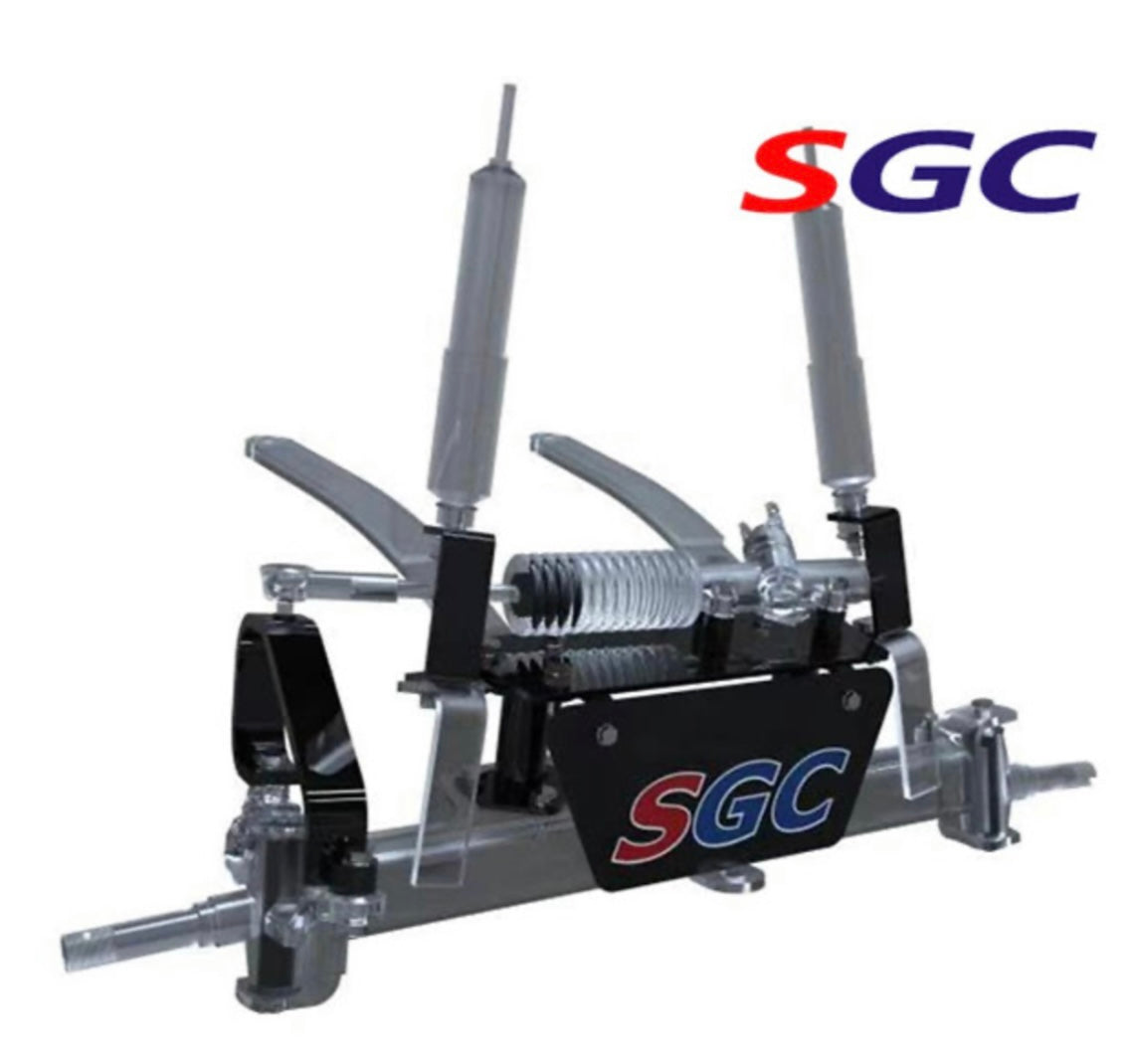 SGC 5" BLOCK LIFT KIT FOR EZGO TXT/PDS (2001.5-2013) ELECTRIC GOLF CART