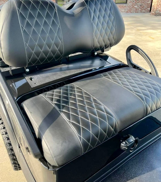 Diamond Stitch 6 Seater Covers Front and Back