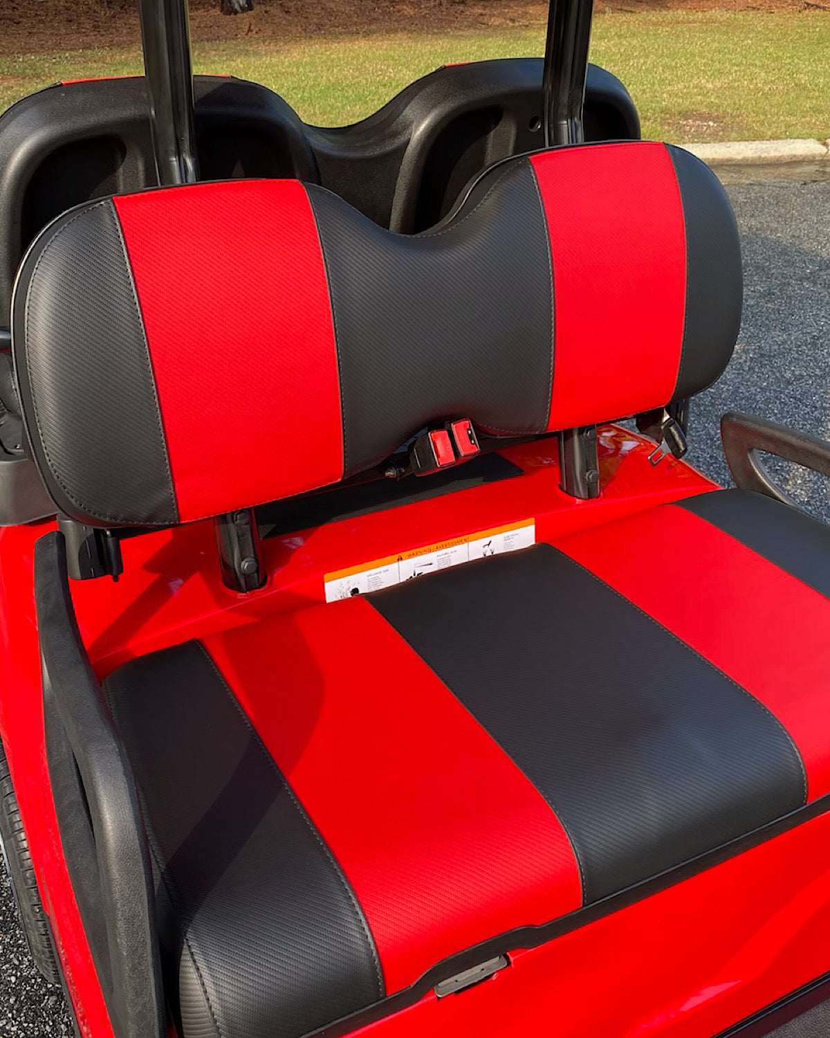 FRONT SEAT COVER ONLY STAPLE ON SEAT COVERS--VARIOUS COLORS AND CARTS –